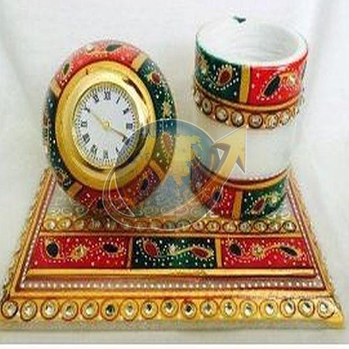 Handcrafted Marble Pen Stand