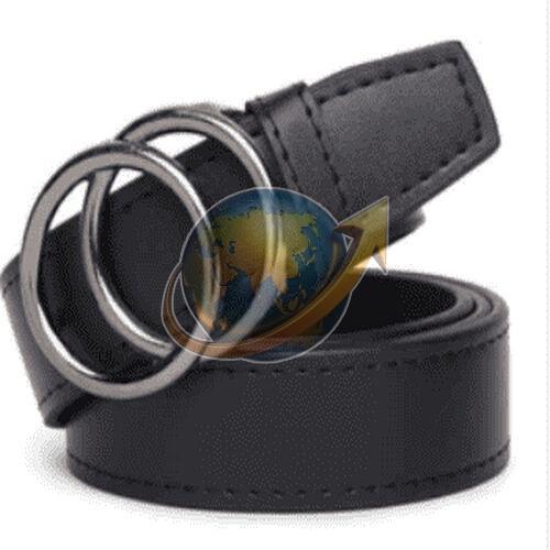 Mens Black Leather Belt