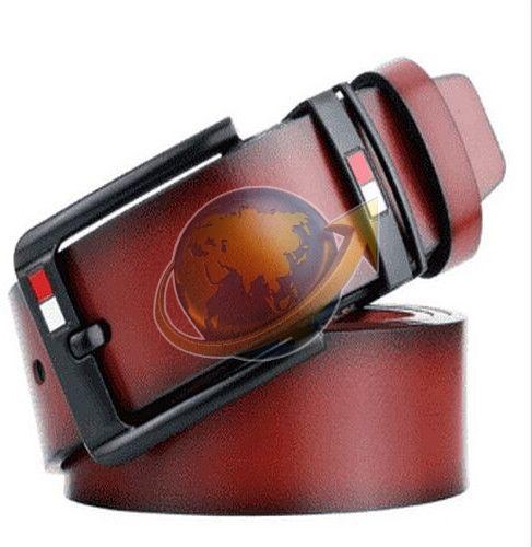 Mens Brown Casual Leather Belt