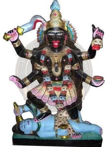 Marble Mahakali Statue