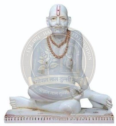 Swami Samarth Marble Statue