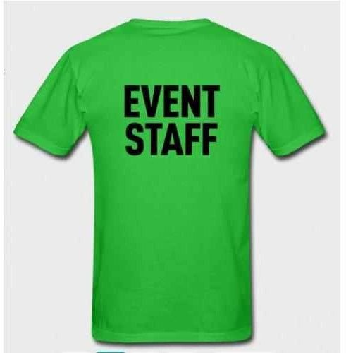 Green Printed Event T Shirt