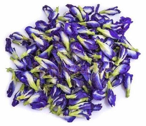 Dried Blue Pea Flowers