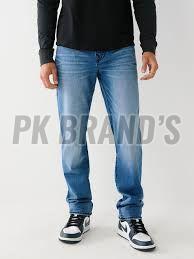 Mens Faded Denim Jeans