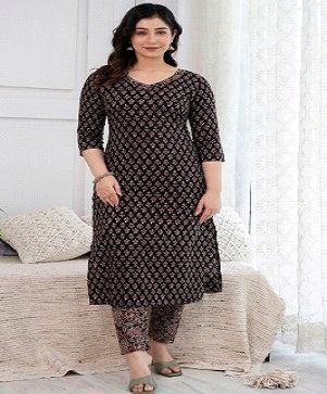 ST 00010 Ladies Printed Kurta Set