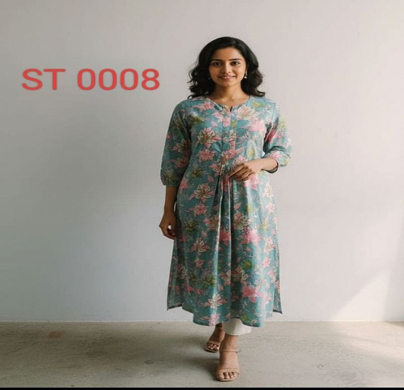 ST 0008 Ladies A-line Tunic Kurti