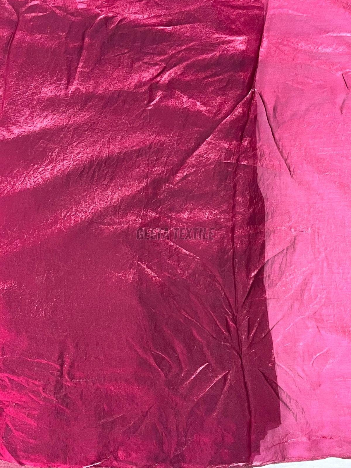 Wine Satin Fabric