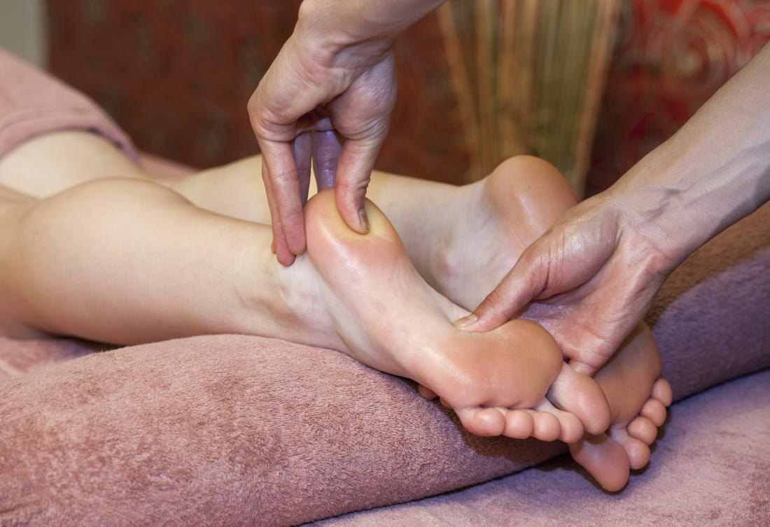 Relaxing Foot Spa Massage