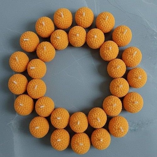 Paraffin Motichoor Laddu Candles