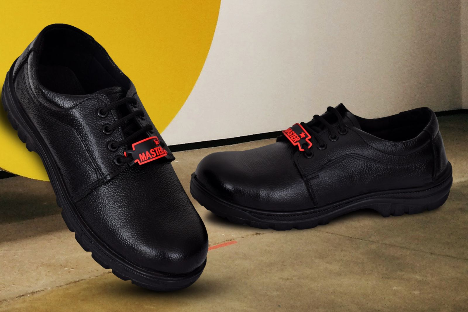 Low Ankle Leather Safety Shoes