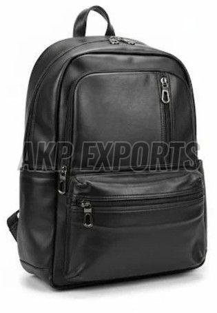 Leather Backpack Laptop Bag