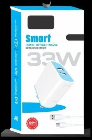 33W Smart Double USB Mobile Charger