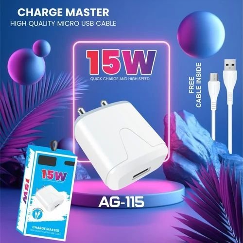 Fast Connect AG-115 Single Port Mobile Charger Adapter