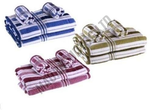 Striped Cotton Towel