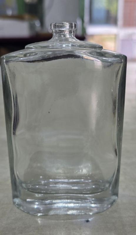 100ml Flat Square Perfume Glass Bottle