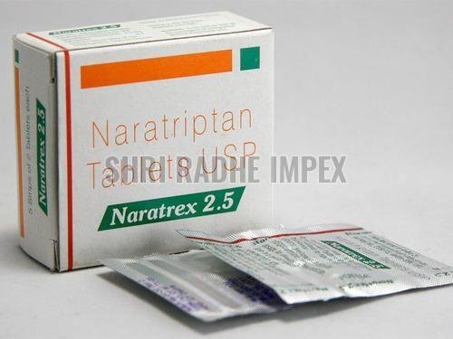 2.5 Mg Naratrex Naratriptan Tablets