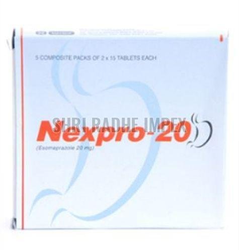 20mg Nexpro Esomeprazole Tablets