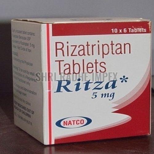 5 Mg Ritza Rizatriptan Tablets