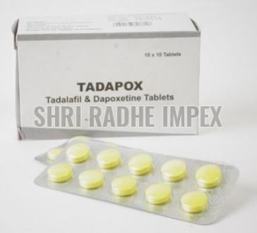 Tadapox Tadalafil And Dapoxetine Tablets
