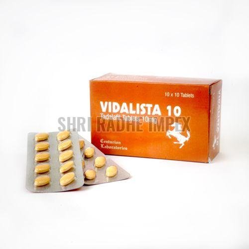 Vidalista Tadalafil 10 Mg Tablets