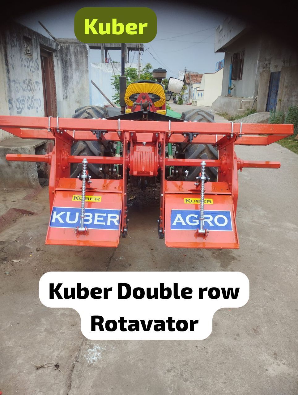 Kuber Double Row Sugarcane Weeder