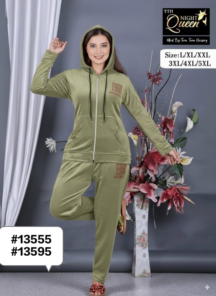 Fancy Woolen Night Suits