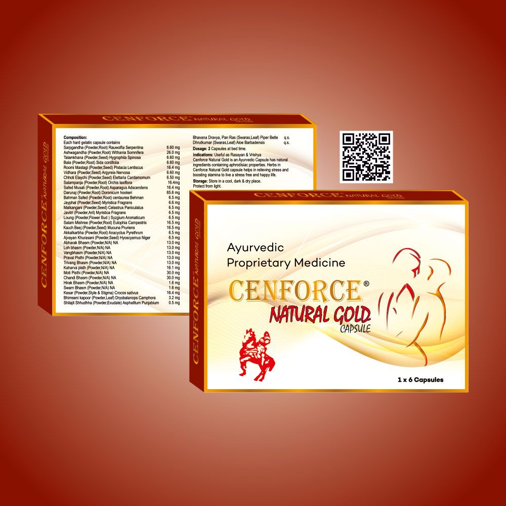 Cenforce Natural Gold Capsules