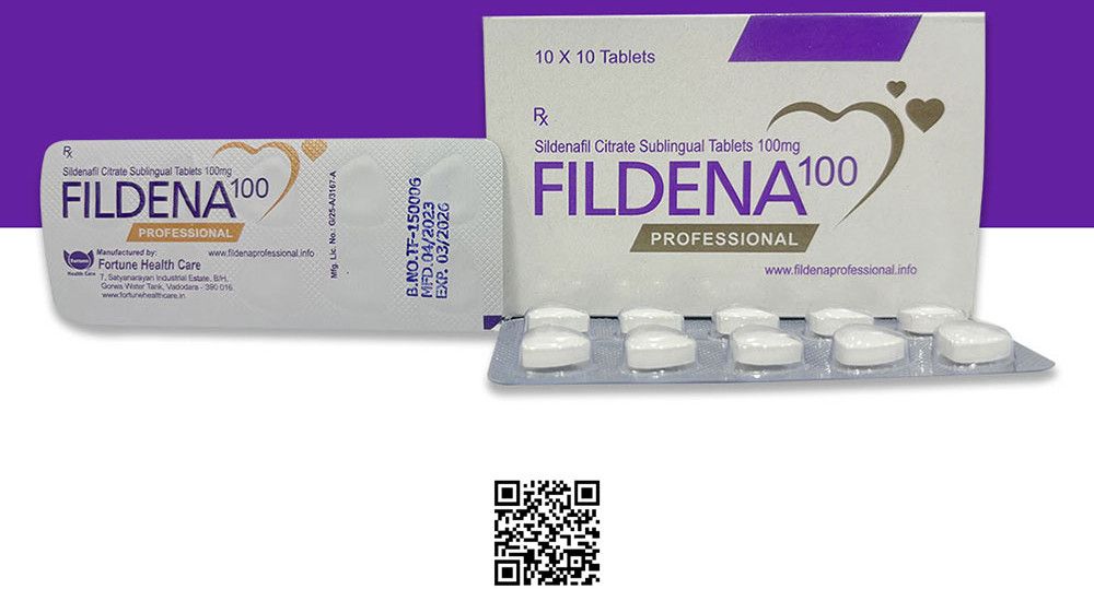 Fildena 100 Professional Tablets