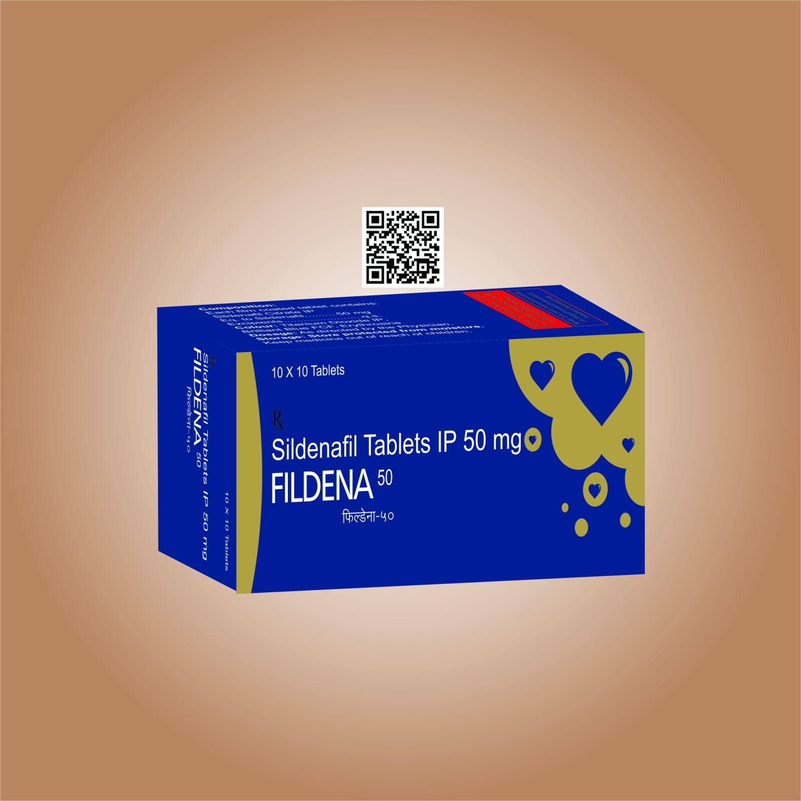 Fildena 50 Tablets