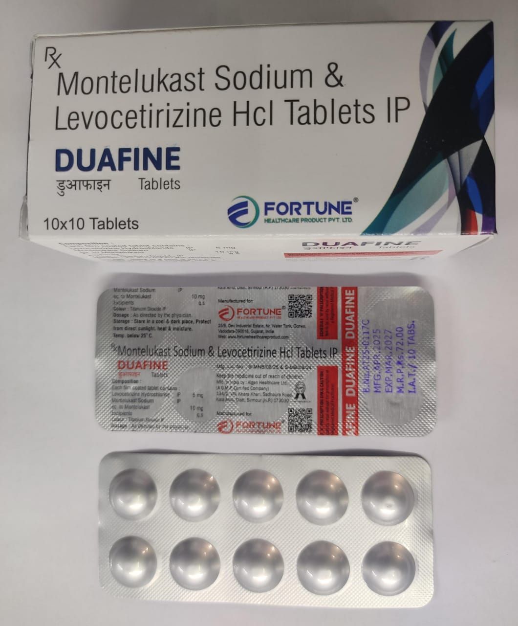Montelukast Sodium Levocetirizine Tablets