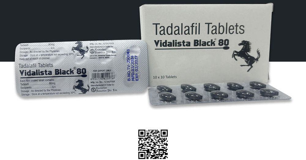 Vidalista Black 80 Tablets