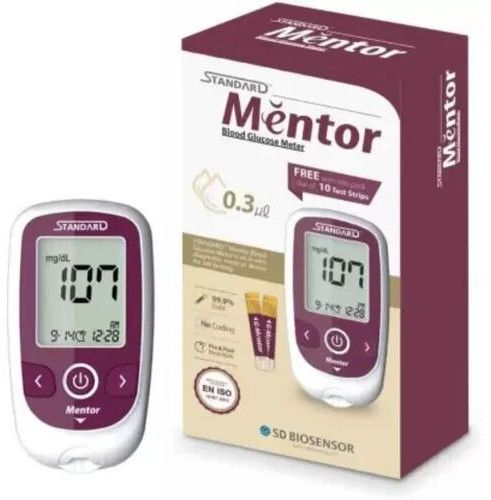 Digital Blood Glucose Meter for Self Diabetes Testing Monitor Machine