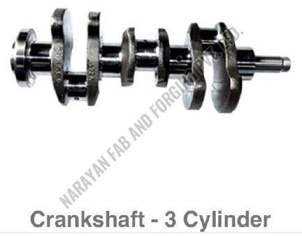 3 Cylinder Crankshaft for Engine