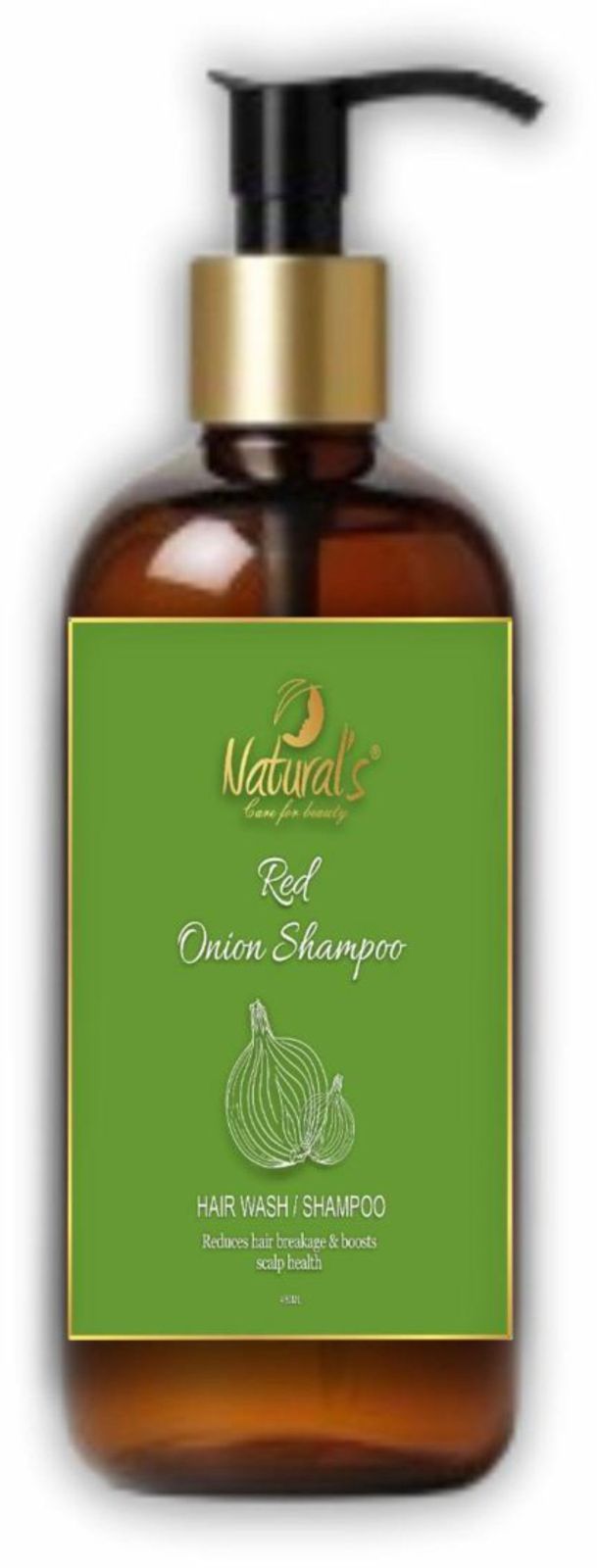 Natural\'S Care For Beauty Red Onion Shampoo 500ml | All Hair Type
