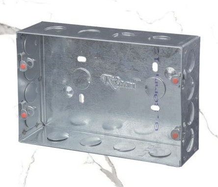 Rectangular Galvanized Iron 20 Gauge Modular Box