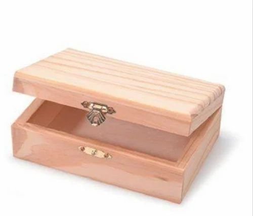Decorative Pine Wood Packaging Box