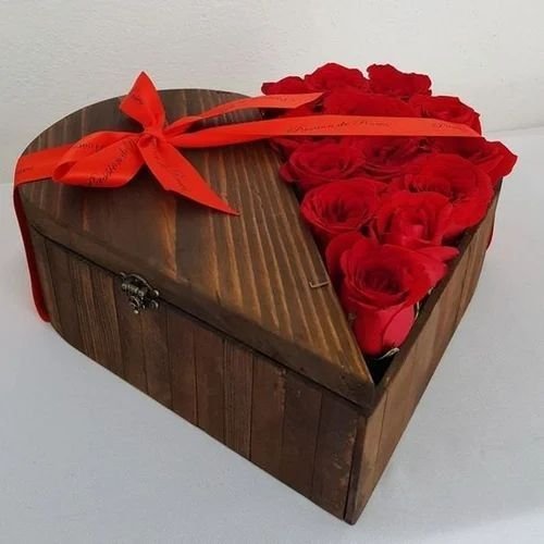 Handmade Pine Wood Gift Box