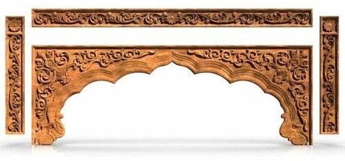 Wooden Carved Decorative Arch Panel