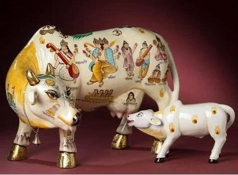 Decorative Kamdhenu Cow Statue