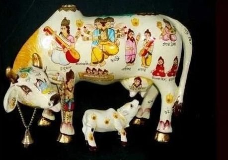 Goddess Kamdhenu Cow Statue