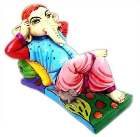 Sleeping Ganesha Statue