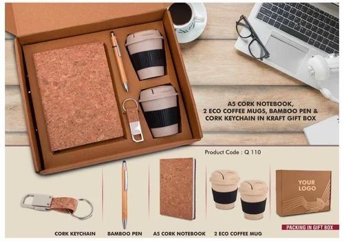 4 In 1 Cork Coffee Essentials Employee Welcome Gift Kit