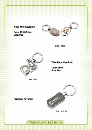 Metal Logo Promotional Keychain