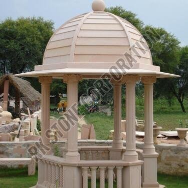 Decorative Sandstone Gazebo for Luxury Garden