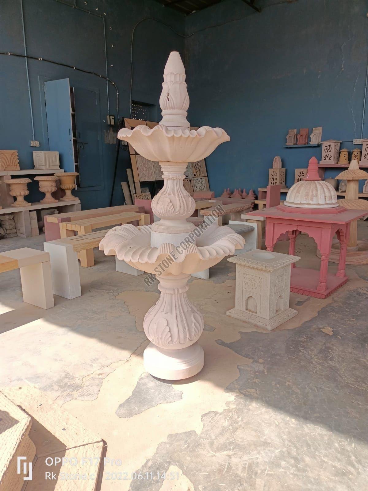 Natural Sandstone Fountains for Outdoor