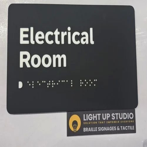 Acrylic Braille Signage