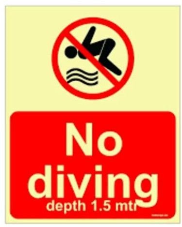 Aqua Safety Signage