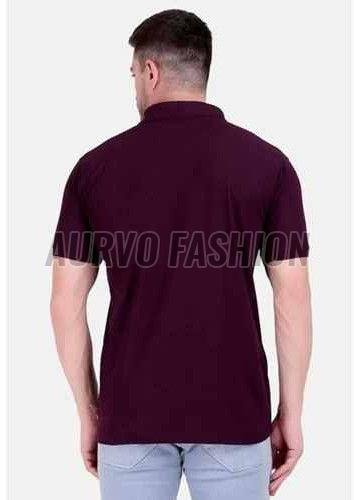 Cotton Blend Daily Wear Polo T Shirt