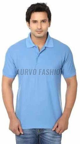Cotton Blend Regular Fit Polo T Shirt