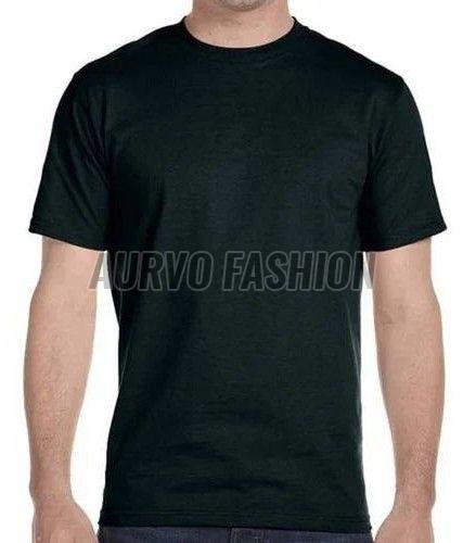 Mens Polyester Round Neck T-Shirt